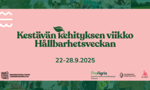 Kestävän kehityksen viikko 2025