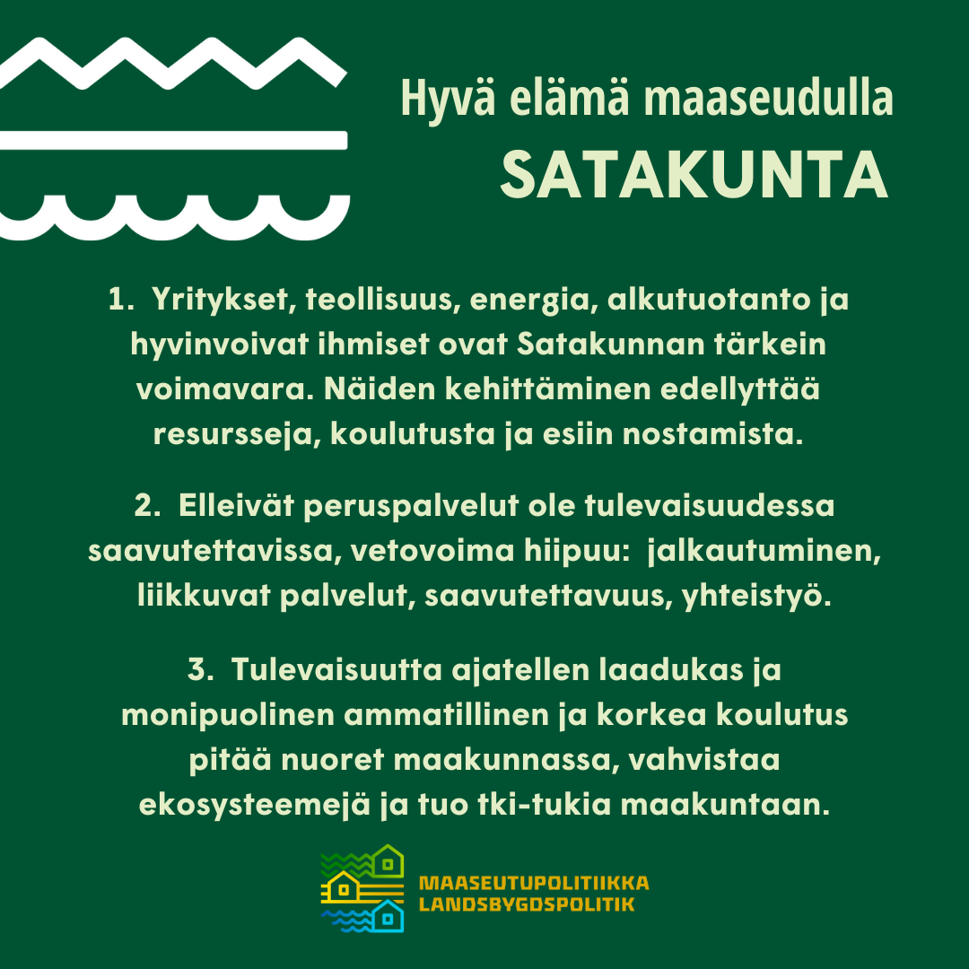 Huoneentaulu Satakunta